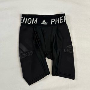 ADIDAS‎ Phenom Slider Shorts Base Layer Bottoms Baseball Boys Black Size XS